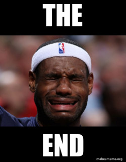 Lebron Crying