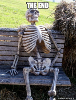 Waiting Skeleton