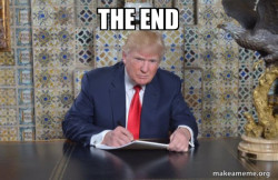 Donald Trump Writing Speech