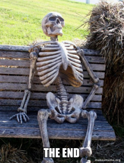 Waiting Skeleton