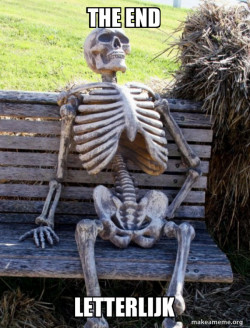 Waiting Skeleton