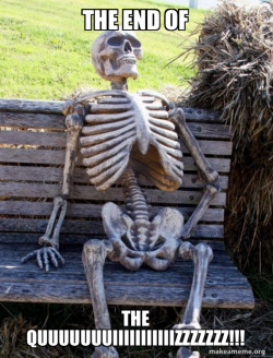 Waiting Skeleton