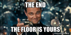 Great Gatsby Reaction - Leonardo DiCaprio Toast