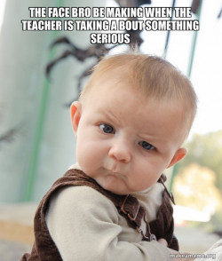 Skeptical Baby