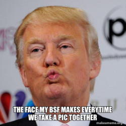 Donald Trump Kissing