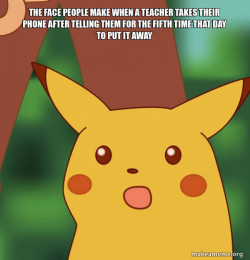 Surprised Pikachu