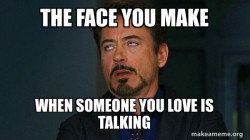 Tony Stark Eye Roll