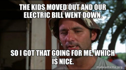 Bill Murry Caddyshack (So I got that going for me)