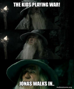 Confused Gandalf