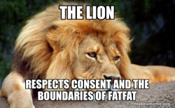 Confession Lion