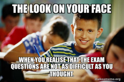 Confident  Student