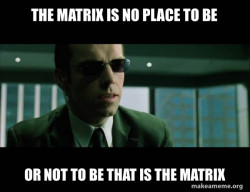 Agent Smith from the Matrix