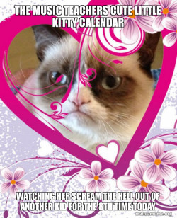 Grumpy cat Valentines Day