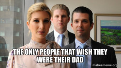 The Trump Kids Eric, Donald Jr and Ivanka