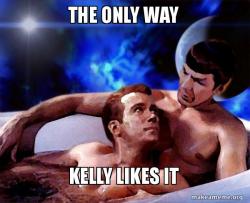 Spock and Kirk