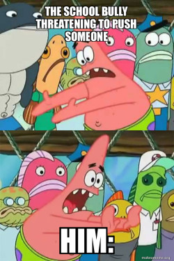 Push It Somewhere Else Patrick