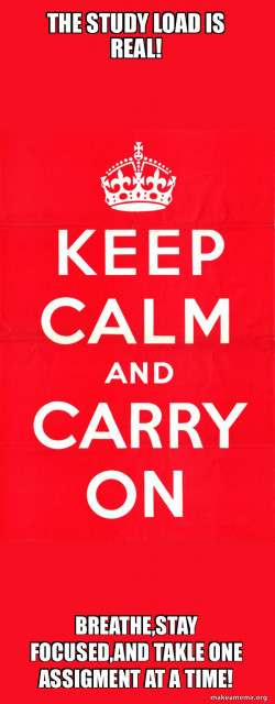 Keep Calm and Carry On