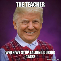 Bad Luck Trump