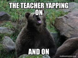 Sarcastic Bear