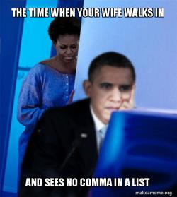 Redditor Obama's Wife