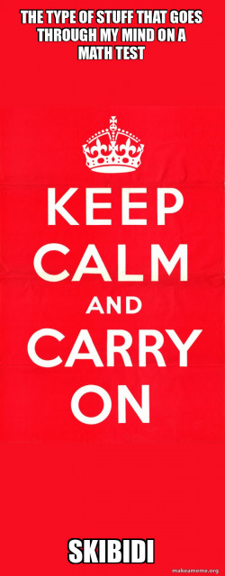 Keep Calm and Carry On