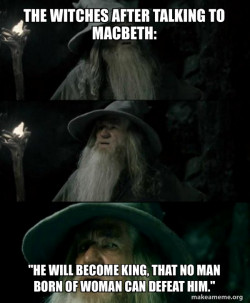 Confused Gandalf