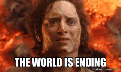 Frodo it's over it's done