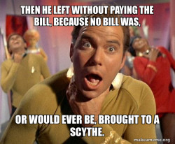 Captain Kirk Choking