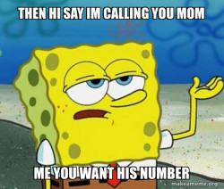 Tough SpongeBob