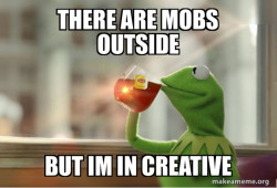 Kermit Drinking Tea
