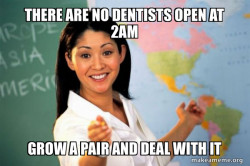 Unhelpful High School Teacher