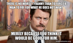 Ron Swanson : I am a Simple Man