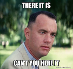 Forrest Gump just like that