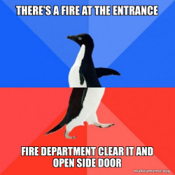 Socially Awkward Awesome Penguin