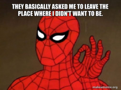Spiderman - Care factor Zero