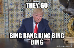 Donald Trump Writing Speech