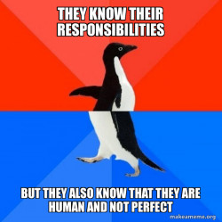 Socially Awesome Awkward Penguin