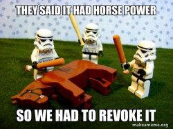 Flogging a Dead Horse