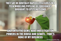 Kermit Drinking Tea