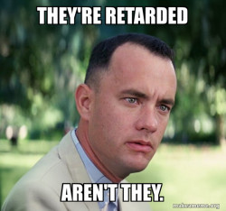 Forrest Gump just like that