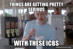 Things are getting pretty serious