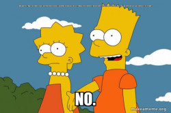 Bart and Lisa Chat
