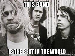 Nirvana are the 90's