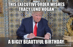 Donald Trump Writing Speech