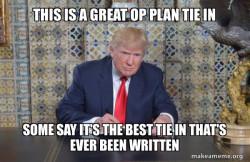 Donald Trump Writing Speech