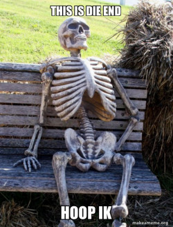 Waiting Skeleton