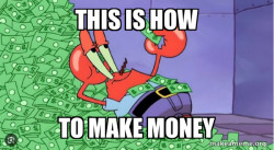 Mr Krabs Money