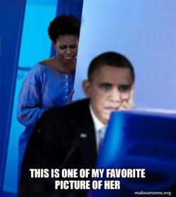 Redditor Obama's Wife