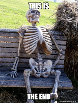 Waiting Skeleton