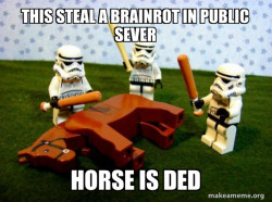 Flogging a Dead Horse